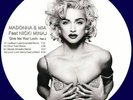 Madonna Give Me All Your Luvin 3 PROMO Vinyl LP Picture Disc Single Nicki Minaj