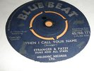 BB 171, STRANGER & PATSY, WHEN I CALL YOUR NAME, BLUEBEAT 7,B SIDE, TAKE MY HEAR
