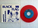 Rare Black Flag colored red 7