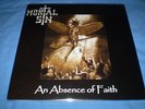 MORTAL SIN-AN ABSENCE OF FAITH  VINYL-kreator-iron maiden-overkill