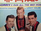 IMPALAS Sorry (I Ran All the Way Home) (CUB S-CUB 8003 Original LP VG-/VG-)