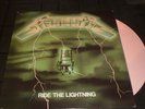 METALLICA Ride The Lightning vinyl LP unplayed color