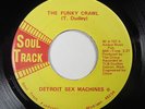 ORIG COPY Rare Funk DETROIT SEX MACHINES Funky Crawl / Rap It Together NM