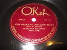 CLARENCE WILLIAMS BLUE FIVE W. OLIVER ON U.S. OKEH 78 RECORD