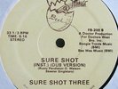 SURE SHOT THREE Sure Shot WOW GREAT Random ELECTRO RAP Rusty P - LISTEN