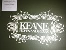 KEANE Hopes And Fears original 2004 Limited No. 2130 UK vinyl LP + lyric inner