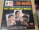45T ep b o f ost jo moutet san antonio frederic dard sale temps pour les mouches
