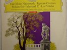 DGG RED STEREO TULIP PROMO LP Nachtmusik Egmont Overture FRICSAY 136226