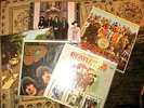 The BEATLES 5 Lp set Abbey Road 65 Sgt PEPPER HEY JUDE  Rubber SOUL NICE
