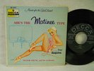 PETTY GIRL SHE'S THE MATINEE TYPE 50's DECCA EP w/CLASSIC CHEESECAKE ESQUIRE CVR