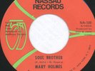 MARY HOLMES: Soul Brother (rare funk vinyl 45)