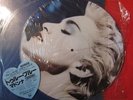 MADONNA TRUE BLUE JAPAN 1st ISSUE PICTURE DISC LP STICKER OBI MINT