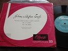 Lautenbacher Galling Bach Violin Sonatas 2 & 3 Ed1 Opera 60s Stereo 10-inch NM