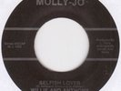 Willie & Anthony Rare Funky Soul 45 on Molly-Jo Selfish Lover