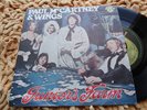 Paul McCartney & Wings JUNIOR'S FARM 7'' 45 PORTUGAL PS Rare Portuguese Beatles