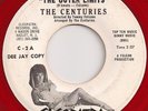RARE 1963 SURF/GARAGE RED VINYL PROMO 45-THE CENTURIES