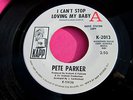 PETE PARKER - I Can't Stop Loving My Baby - Mint- Promo 45 rpm