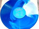 THE BEATLES 1967-1970 BLUE ALBUM DISC TWO IN BLUE AND WHITE MARBLE VINYL