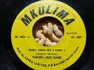 TABORA JAZZ BAND Dada Asha NO 2 Part 1&2  7'' 45 RARE 70's KILLER AFRO TANZANIA