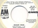 listen*SIXTO RODRIGUEZ*sugar man*ACID FOLK FUNK MOD PSYCH KILLER*italian only 45