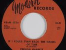 Northern Soul 45 VERNON GARRETT If I Could Turn Back...MODERN HEAR