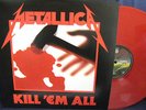 METALLICA - KILL 'EM ALL - LP vinile ROSSO