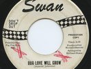 HEAR BOTH SIDES - Rare Northern Soul 45- The Showmen - Our Love Will Grow- Promo