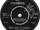 BO STREET RUNNERS Baby Never Say Goodbye Freakbeat/R&B/MOD