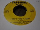 36A VG+ northern soul Fabulous Dimension Sapphire 1025 45 rpm I cant tak