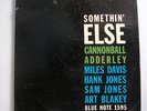 BLUE NOTE 1595 CANNONBALL ADDERLEY:Somethin' Else 63rd DG  EAR RVG  MILES DAVIS