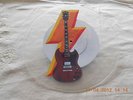 AC/DC tres rare pic disc who made who UNCUT  1986