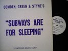 SUBWAYS ARE FOR SLEEPING  Comden Green & Styne  Promo