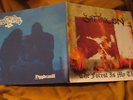 SATYRICON / ENSLAVED split ORIG LP mayhem burzum emperor darkthrone