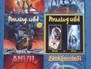 MANOWAR - KINGS OF METAL , RUNNING WILD , ANVIL , RAR VINYL LP Original