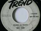 RUSS VEERS - WARM AS TOAST / THE ANSWER - RARE ROCKABILLY PROMO (trend) - 45 RPM