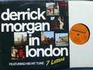 DERRICK MORGAN IN LONDON ORIGINAL UK PAMA LP TOP BOSS-SOUNDS SCARCE