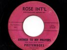 Rare Doo Wop 45 PRETENDERS Answer To My Prayers/Don't Tell A Lie Rose Int'l HEAR