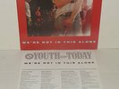 YOUTH OF TODAY-We're Not In This Alone LP RARE CAROLINE ORIG NYHC