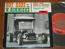 HOT RODS by W. GIMMICKS - CRAZY RACE , FRANCE EP SURF BEAT MOD
