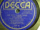 Mae Questel (Betty Boop Girl) On the Good Ship Lollipop 78 rpm