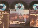 3 ROLLING STONES 45's & PICTURE SLEEVES AS TEARS GO BY PLUS No/Res