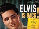 Elvis Presley ELVIS is BACK original mono BL/S vinyl album (with yellow sticker)