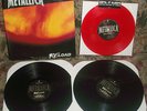 METALLICA RELOAD ORIGINAL ELEKTRA 1997 2 LP + BONUS UNTIL IT SLEEPS UK RED VINYL