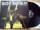 BATHORY s/t LP yellow goat venom mayhem burzum hellhammer katharsis darkthrone