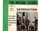 45 giri  the rolling stones satisfaction decca 12220 ex+/m italy originale