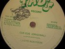 LLOYD ROBINSON Cus Cus TAD'S ROOTS REGGAE 10