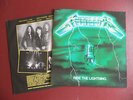 METALLICA / RIDE THE LIGHTNING RARE ONLY FRENCH GREEN COVER METAL HARD ROCK