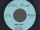 Dave Scherer & The Castels  Drop Out  DARK DESPERATE POPCORN SURF 45 HEAR