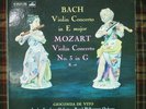 ASD 429 Cream/Gold ED.1 Bach/Mozart Concertos Gioconda de Vito 