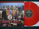 Beatles Sgt Pepper LHCB Red Colored Vinyl 33 Rpm LP Alternate Versions Nice